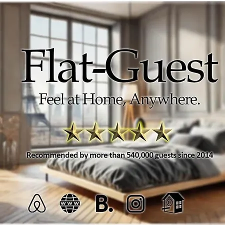 402 -studio Elegant Et Confortable A 5 - Flat-guest Apartment *
