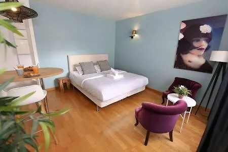 402 -studio Elegant Et Confortable A 5 - Flat-guest * Parigi