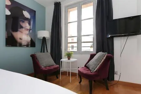 402 -studio Elegant Et Confortable A 5 - Flat-guest Parigi